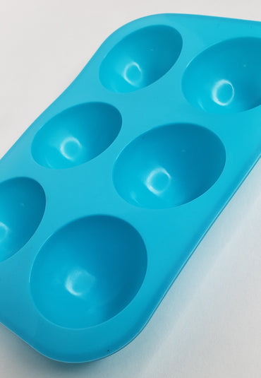 6-cavity hot cocoa bomb mold. Treat making and candy making supplies. 